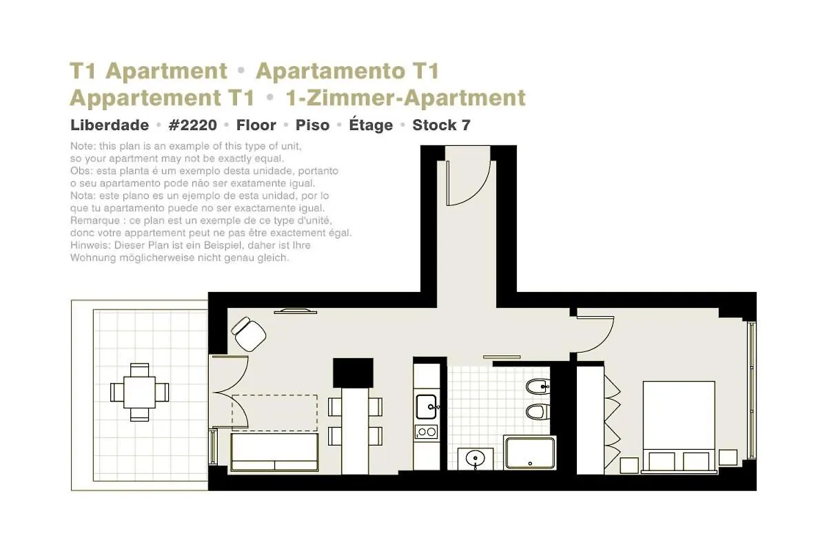 Lisbon Serviced Apartments - Liberdade 0*,  Portugal